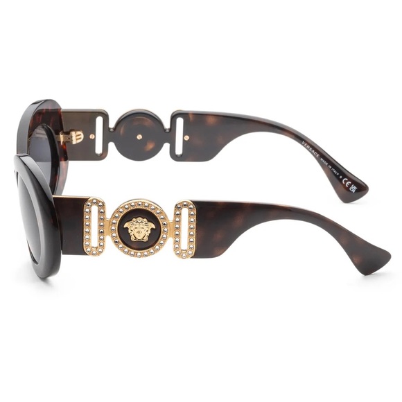 NEW VERSACE HAVANA SUNGLASSES - Picture 3 of 4